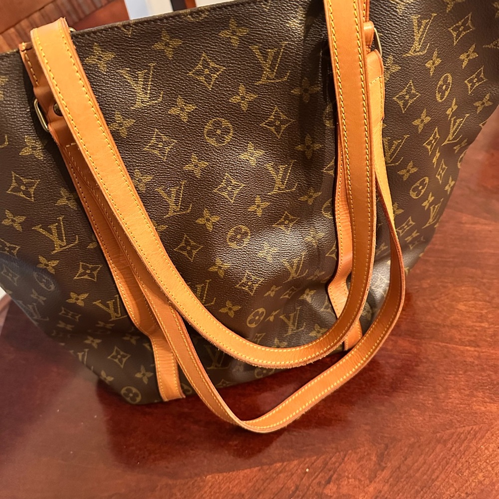 Authentic Vintage Louis Vuitton Classic Brown Monogram Shopping Sac